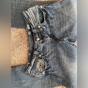 2000s low rise Miss Me jeans